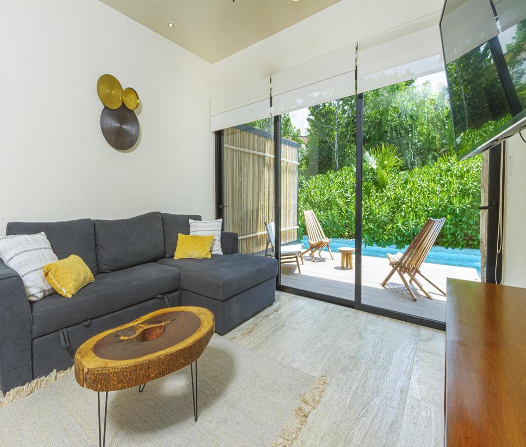 Apartamento ***New Swim Up with Prívate Jacuzzi*** Tulum Exterior foto
