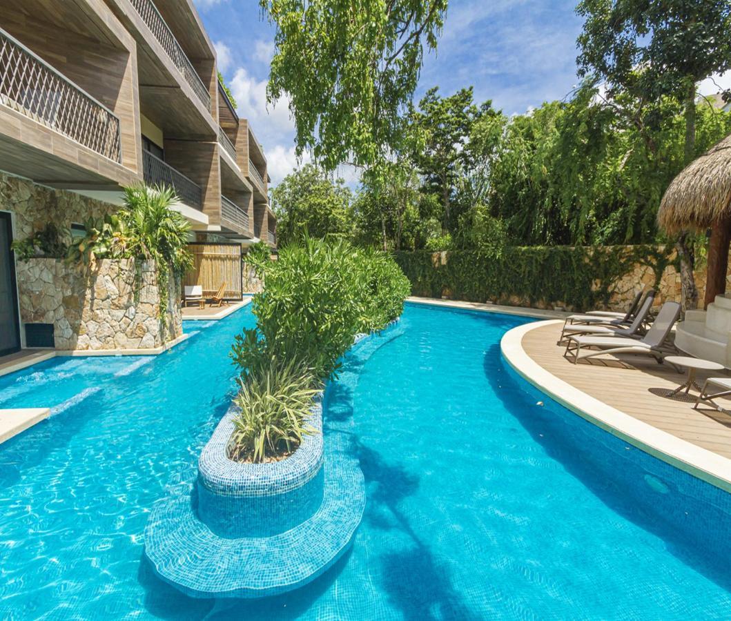 Apartamento ***New Swim Up with Prívate Jacuzzi*** Tulum Exterior foto